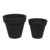 Farmet Kunststoff-Topf-Set Pegasus, Konisch, Anthrazit, 2-teilig -Haus Pflanzen Welt 6657290 WE FS 001 FarmetNewPegasusTopfset