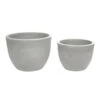 Farmet Kunststoff-Topf-Set Orione, Rund, Grau, 2-teilig 1 Farmet Kunststoff-Topf-Set Orione, Rund, Grau, 2-teilig -Haus Pflanzen Welt 6657340 WE FS 001 FarmetNewOrioneTopfset