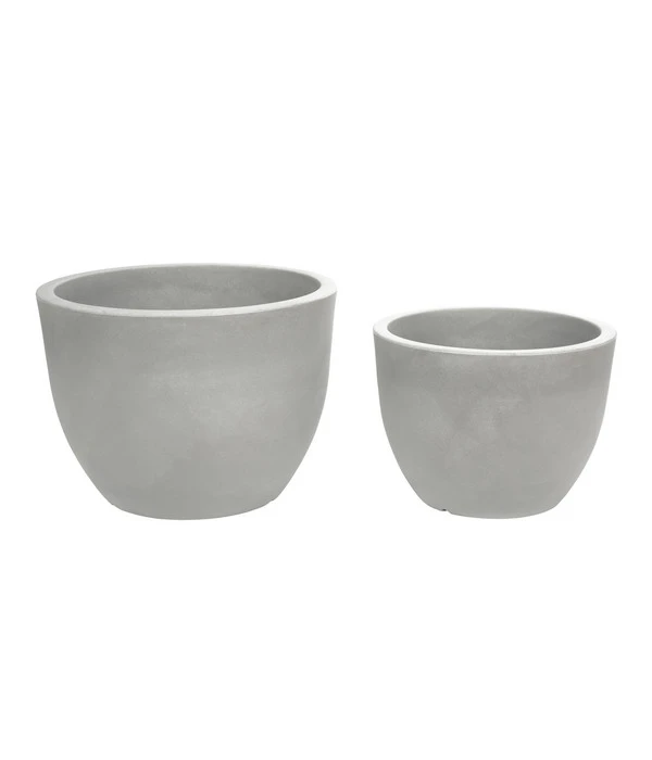 Farmet Kunststoff-Topf-Set Orione, Rund, Grau, 2-teilig 3 Farmet Kunststoff-Topf-Set Orione, Rund, Grau, 2-teilig
