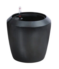 Dehner Keramik-Übertopf Lissabon Mit LECHUZA® Bewässerungssystem, Konisch