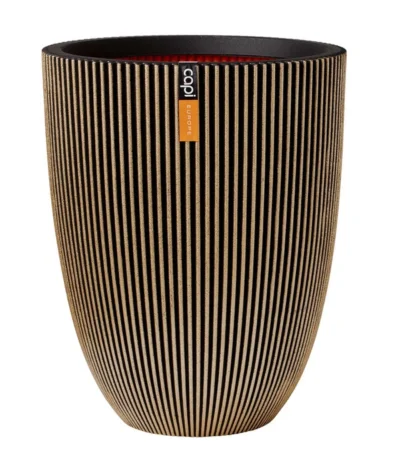 Capi Europe Kunststoff-Topf Groove Hoch, Rund