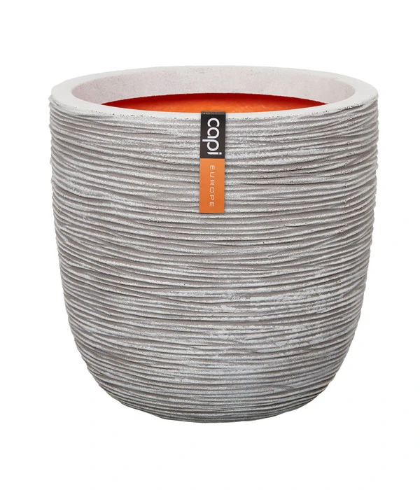 Capi Europe Kunststoff-Topf Rib, Rund 3 Capi Europe Kunststoff-Topf Rib, Rund