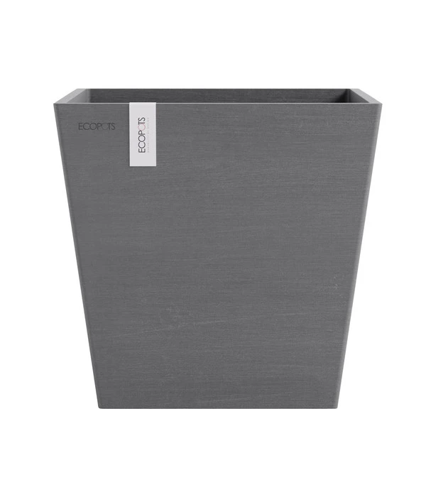 Ecopots Kunststoff-Topf Rotterdam Inkl. Wassersystem, Quadratisch 4 Ecopots Kunststoff-Topf Rotterdam Inkl. Wassersystem, Quadratisch – Bild 2