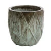 Dehner Keramik-Topf Rombus -Haus Pflanzen Welt 6703276 6703284 6703292 6703300 WE FS 001 KeramikPflanztopfRombus
