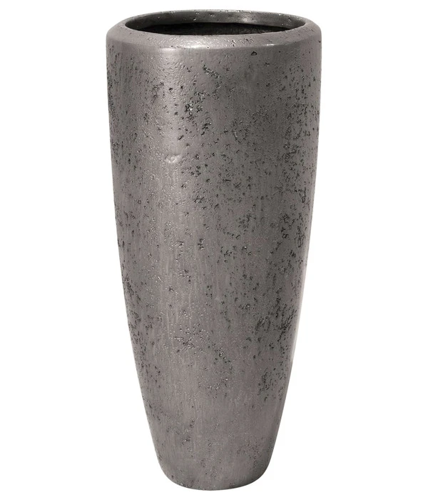 Fleur Ami Kunststoff-Vase Grace, Konisch, Silber 3 Fleur Ami Kunststoff-Vase Grace, Konisch, Silber