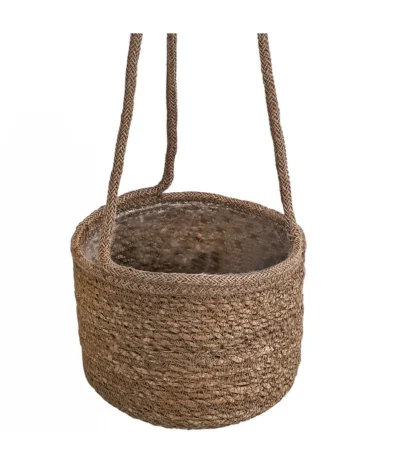 Dehner Seegras-Ampel Igmar -Haus Pflanzen Welt 6759393 WE DE 001 AmpelIgmarBeige