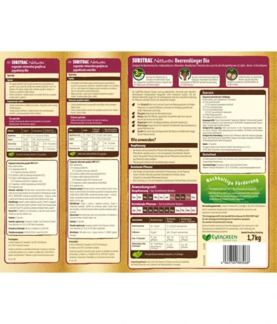 Substral® Naturen® Beerendünger, 1,7 Kg -Haus Pflanzen Welt 6770465 WE DE 001 SubstralBeerenduengerBio
