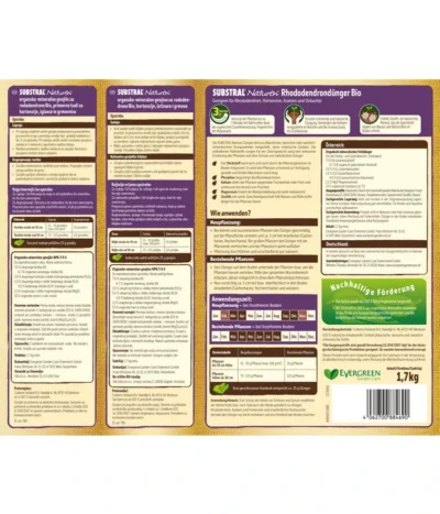 Substral® Naturen® Rhododendrondünger, 1,7 Kg 5 Substral® Naturen® Rhododendrondünger, 1,7 Kg -Haus Pflanzen Welt 6770473 WE DE 001 SubstralRhododendronduengerBio