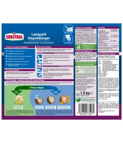 Substral® Osmocote® Rhododendren & Hortensien Dünger, 1,5 Kg 5 Substral® Osmocote® Rhododendren & Hortensien Dünger, 1,5 Kg -Haus Pflanzen Welt 6770630 WE DE 003 SubstralOsmocoteRhododendrenundHortensienDuenger