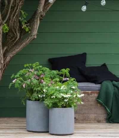 Vasar Kunststoff-Topf City, Grau -Haus Pflanzen Welt 6770911 6771166 6771190 WE MO 003 VasarKunststofftopfCityGrau