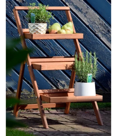 Dobar Pflanzentreppe, 3-stufig -Haus Pflanzen Welt 6790257 WE MO 001 dobarPflanztreppe3stufig