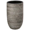 Dehner Keramik-Vase Lana, Bauchig, Braun 1 Dehner Keramik-Vase Lana, Bauchig, Braun -Haus Pflanzen Welt 6799894 6799910 WE FS 001 VaseLanaBraun