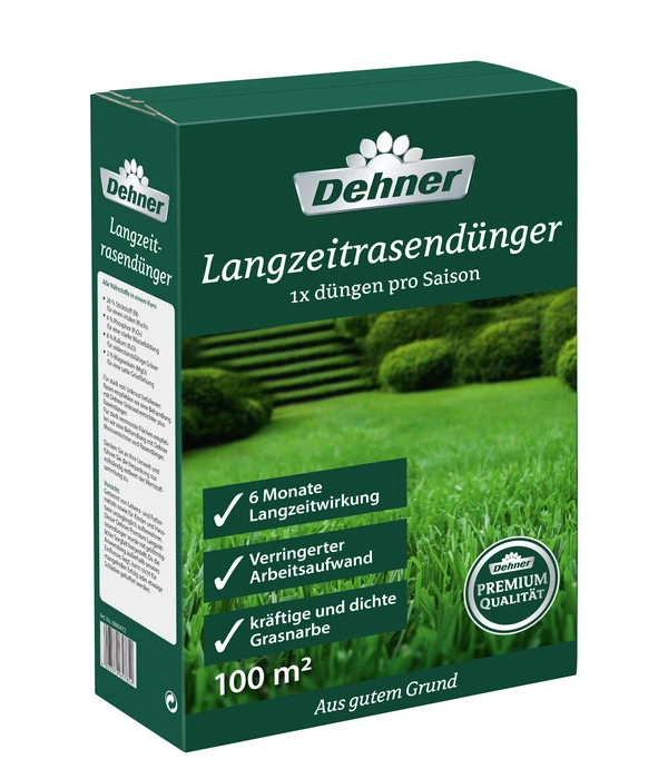 Dehner Premium Langzeitrasendünger 3 Dehner Premium Langzeitrasendünger