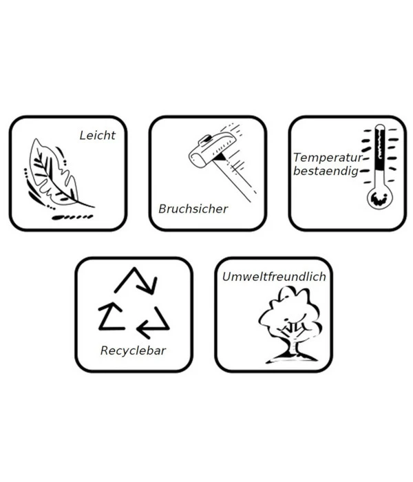 Farmet Kunststoff-Pflanzkübel, Glatt, Rund, Terrakotta 5 Farmet Kunststoff-Pflanzkübel, Glatt, Rund, Terrakotta – Bild 3