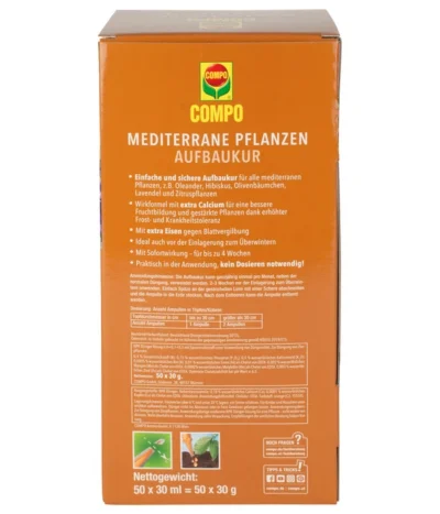 COMPO Mediterrane Pflanzen Aufbaukur, 30 Ml 5 COMPO Mediterrane Pflanzen Aufbaukur, 30 Ml -Haus Pflanzen Welt 6938088 WE DE 001 CompoMediterranePflanzenAufbaukur30ml