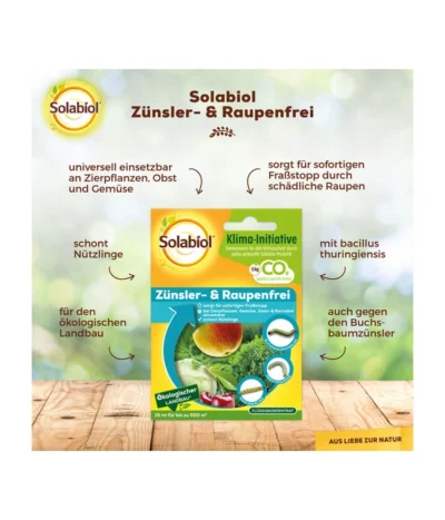 Solabiol® Zünsler- & Raupenfrei Flüssigkonzentrat, 15 Ml -Haus Pflanzen Welt 6938252 WE DE 002 SolabiolZuenslerRaupenfrei