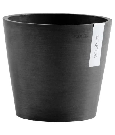 Ecopots Kunststoff-Topf Amsterdam Mit Wassersystem, Rund