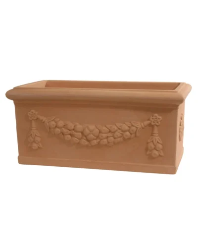 Farmet New Kunststoff-Kasten Impruneta, Rechteckig, Terrakotta Inkl. Untersetzer -Haus Pflanzen Welt 6964928 WE FS 001 FarmetNewKunststoffKastenImprunetarechteckigterrakotta