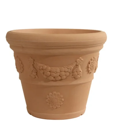 Farmet New Kunststoff-Topf Festonato, Rund, Terrakotta, Inkl. Untersetzer 7 Farmet New Kunststoff-Topf Festonato, Rund, Terrakotta, Inkl. Untersetzer -Haus Pflanzen Welt 6965198 WE FS 001 FarmetNewKunststoffBlumentopfFestonatorundterrakotta