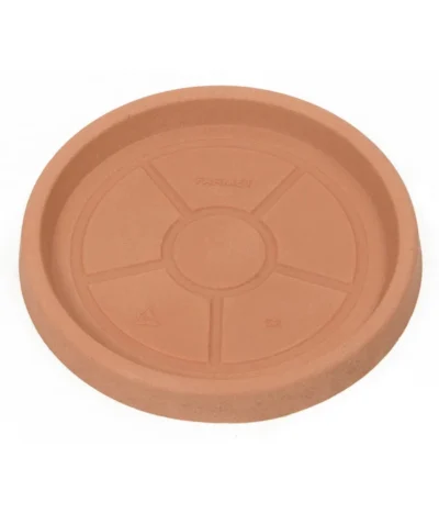 Farmet New Kunststoff-Topf Impruneta, Rund, Terrakotta, Inkl. Untersetzer -Haus Pflanzen Welt 6965271 6965297 6965503 6965529 6965826 6965842 WE DE 001 FarmetTopfImprunetaRundUntersetzer