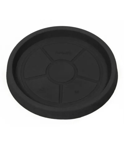 Farmet New Kunststoff-Topf, Konisch, Inkl. Untersetzer -Haus Pflanzen Welt 6965511 6965818 6965834 6965693 6967046 WE DE 001 FarmetTopfOrioneRundDunkelgrauUntersetzer