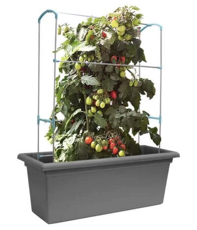 Magnus Kunststoff-Blumenkasten, Rechteckig. Ca. B98/H37/T38 Cm 12 Magnus Kunststoff-Blumenkasten, Rechteckig. Ca. B98/H37/T38 Cm -Haus Pflanzen Welt 6997449 WE FS 003 MagnusKunststoffBlumenkastengrau