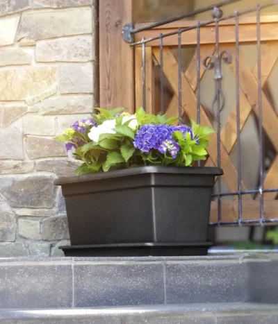 Magnus Kunststoff-Blumenkasten, Rechteckig. Ca. B98/H37/T38 Cm 16 Magnus Kunststoff-Blumenkasten, Rechteckig. Ca. B98/H37/T38 Cm -Haus Pflanzen Welt 6997449 WE MO 005 MagnusKunststoffBlumenkastenschwarz