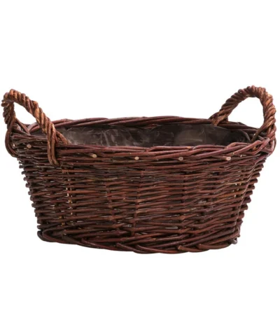 Dehner Weiden-Pflanzschale, Konisch, Ca. Ø30/H12 Cm