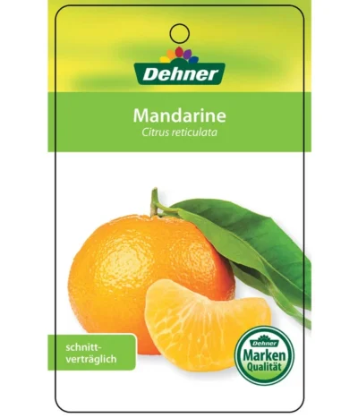 Mandarine -Haus Pflanzen Welt 7120306 Mandarine Etikett 1