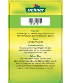 Kaiserkrone -Haus Pflanzen Welt 8664674 KaiserkroneLutea Etikett 02