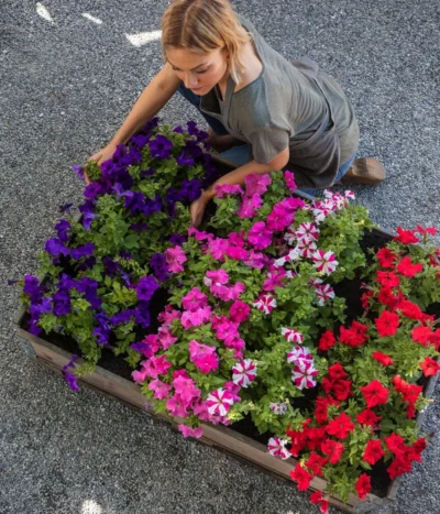 Hängepetunie 'Pink Heart®' -Haus Pflanzen Welt 8814899 WE MO 001 Petunie