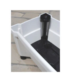 KHW Kunststoff-Pflanzkasten Calypso, Inkl. Spalier Und Rollen 7 KHW Kunststoff-Pflanzkasten Calypso, Inkl. Spalier Und Rollen -Haus Pflanzen Welt 967331 WE DE 001 KHWKunststoffPflanzkastenCalypsoinklSpalierundRollenweiss