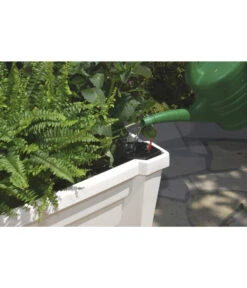 KHW Kunststoff-Pflanzkasten Calypso, Inkl. Spalier Und Rollen 8 KHW Kunststoff-Pflanzkasten Calypso, Inkl. Spalier Und Rollen -Haus Pflanzen Welt 967331 WE DE 002 KHWKunststoffPflanzkastenCalypsoinklSpalierundRollenweiss