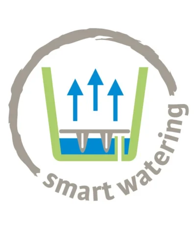 Scheurich Kunststoff-Topf Purista+, Rund -Haus Pflanzen Welt WE DE 005 ScheurichIconSmartWatering 1