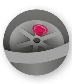 Scheurich Kunststoff-Topf Barceo High, Rund -Haus Pflanzen Welt WE DE 008 BodenlochWaveGlobeHigh