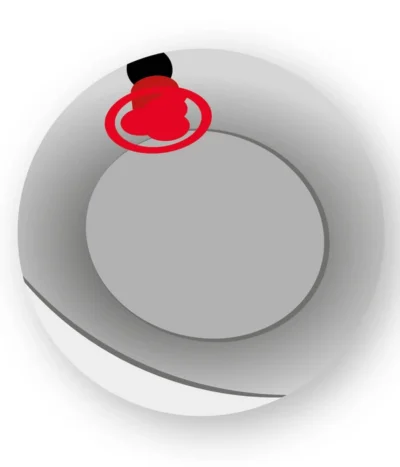 Scheurich Kunststoff-Topf Flow, Oval -Haus Pflanzen Welt WE DE 009 ScheurichBodenlochFlow